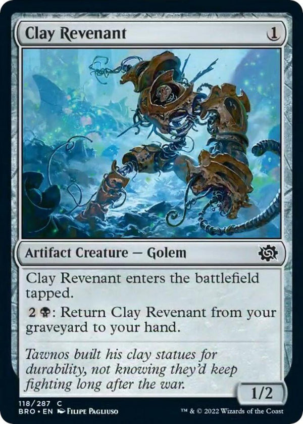 Clay Revenant [BRO - 118] - Cartes Sportives Rive Sud