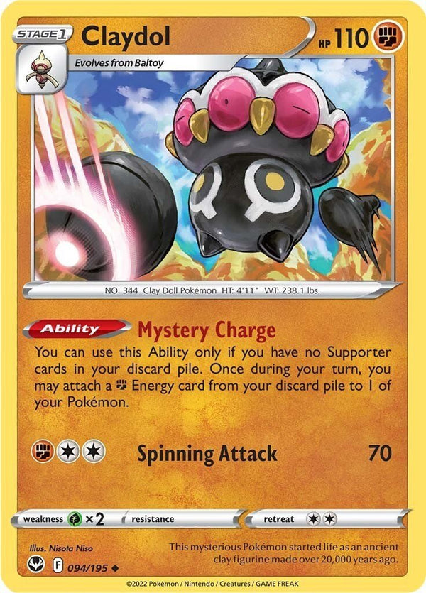 Claydol [SWSH12 - 094/195] - Cartes Sportives Rive Sud