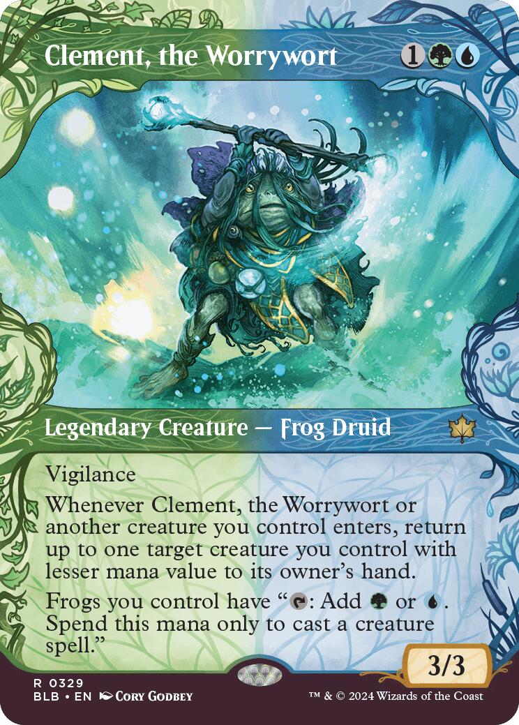 Clement, the Worrywort (Showcase) [BLB - 329] - Cartes Sportives Rive Sud