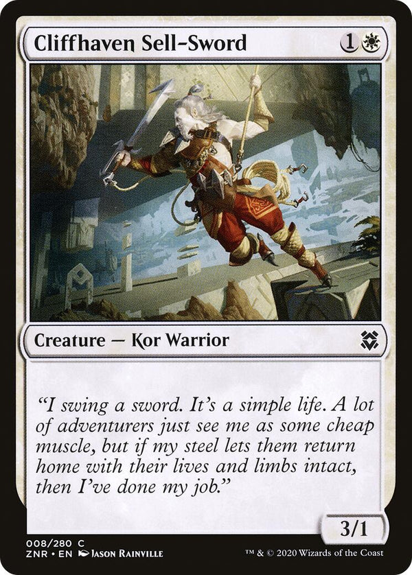 Cliffhaven Sell - Sword [ZNR - 8] - Cartes Sportives Rive Sud