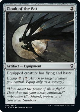 Cloak of the Bat [CLB - 307] - Cartes Sportives Rive Sud