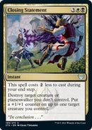 Closing Statement [STX - 169] - Cartes Sportives Rive Sud