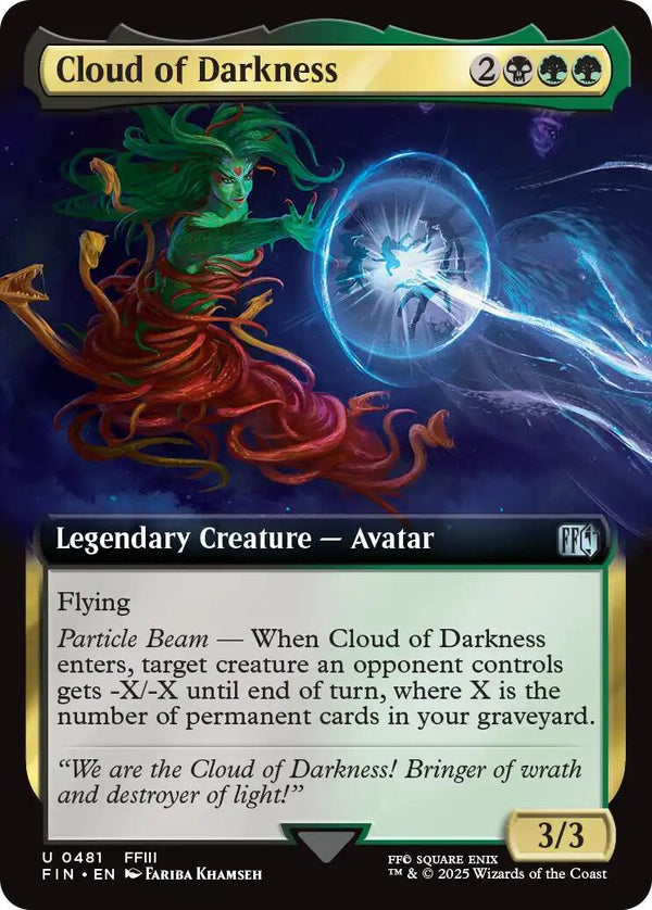 Cloud of Darkness (Extended Art) [FIN - 481] - Cartes Sportives Rive Sud