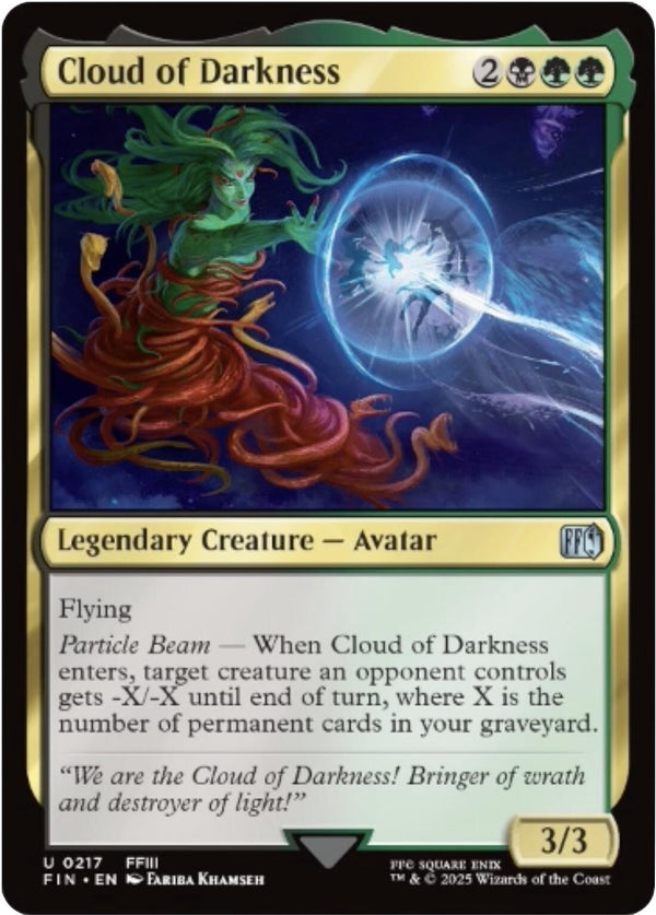 Cloud of Darkness [FIN - 217] - Cartes Sportives Rive Sud