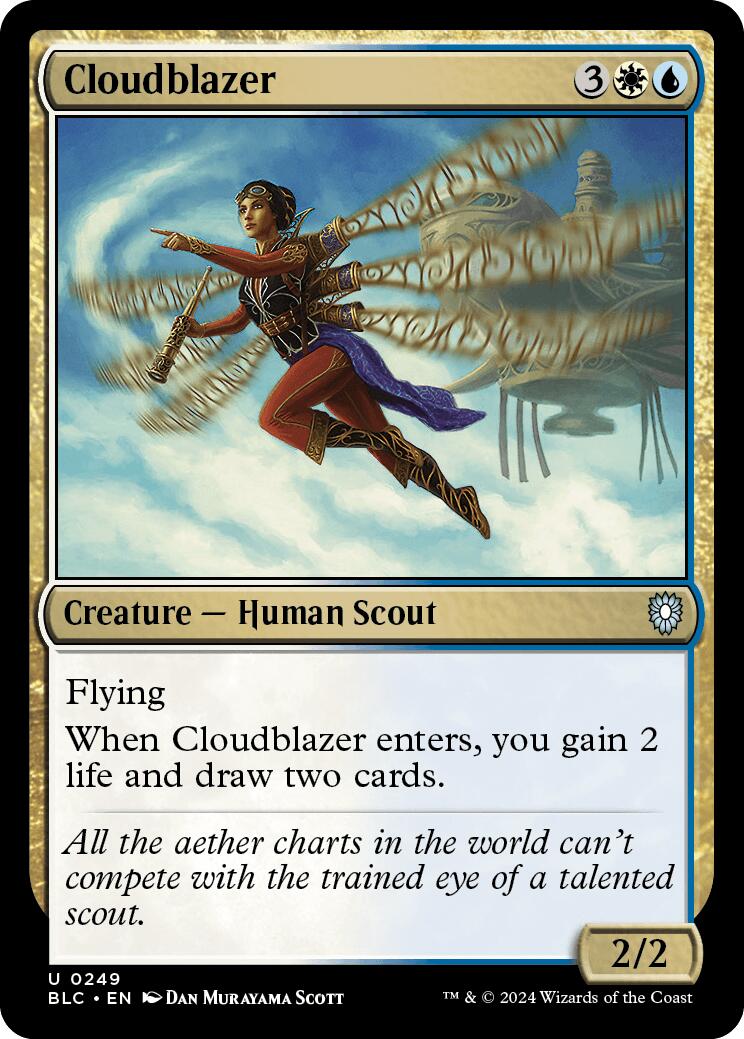 Cloudblazer [BLC - 249] - Cartes Sportives Rive Sud