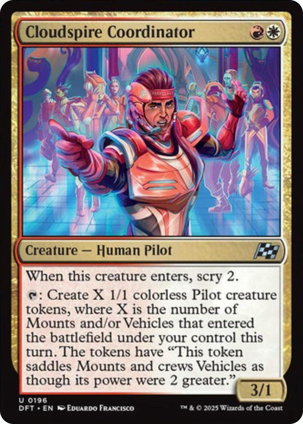 Cloudspire Coordinator [DFT - 196] - Cartes Sportives Rive Sud
