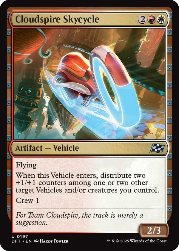 Cloudspire Skycycle [DFT - 197] - Cartes Sportives Rive Sud