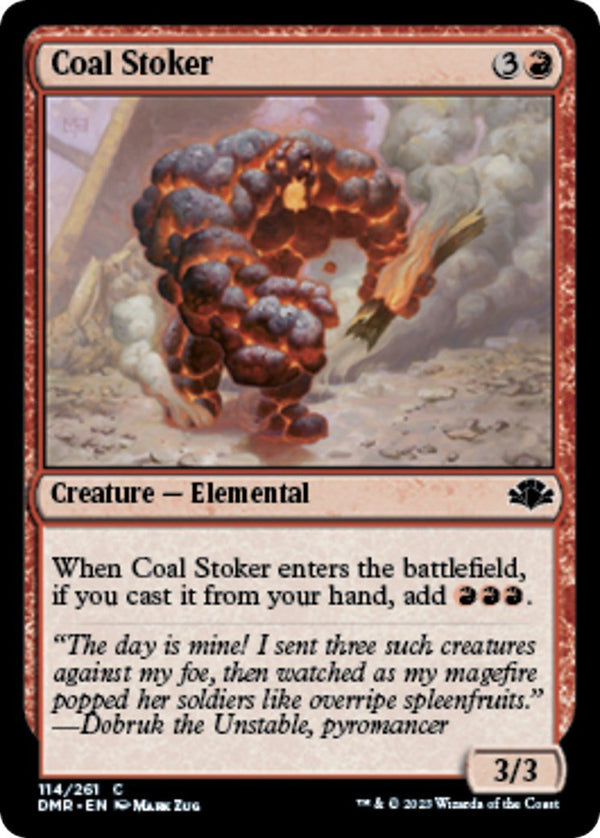 Coal Stoker [DMR - 114] - Cartes Sportives Rive Sud