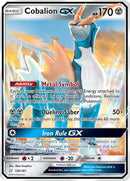 Cobalion GX [SM9 - 106/181] - Cartes Sportives Rive Sud