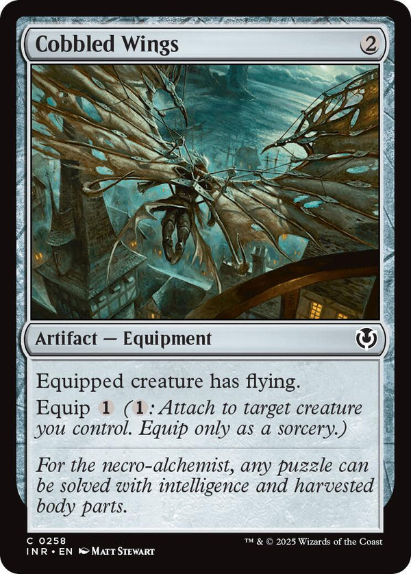 Cobbled Wings [INR - 258] - Cartes Sportives Rive Sud