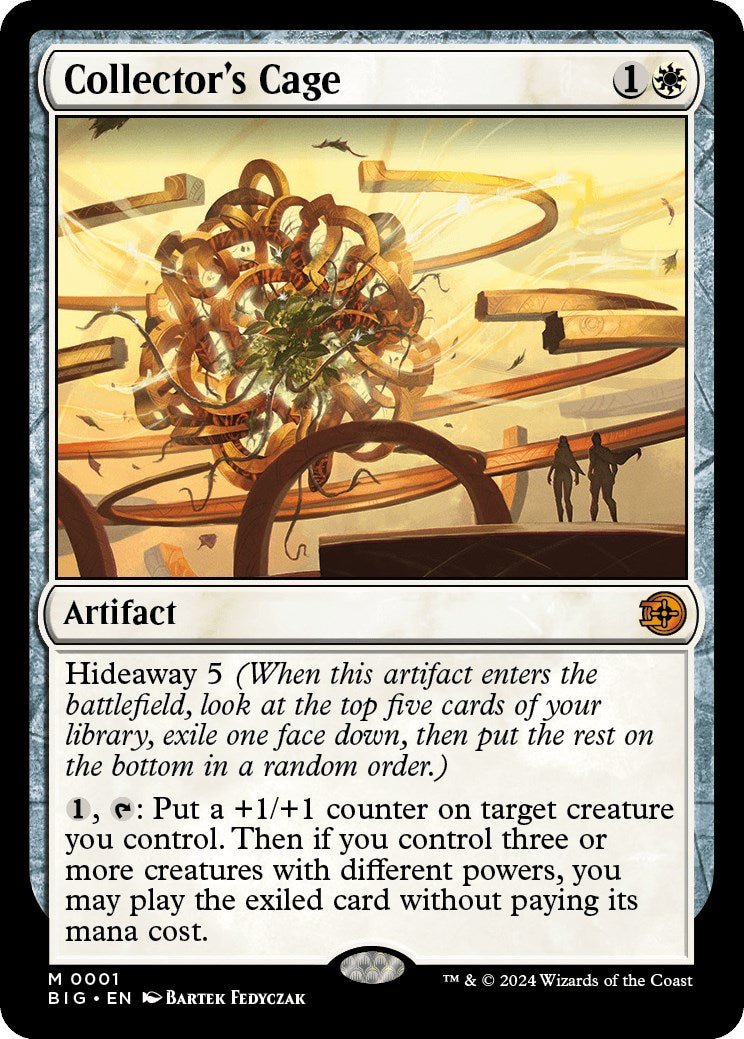 Collector's Cage [BIG - 1] - Cartes Sportives Rive Sud