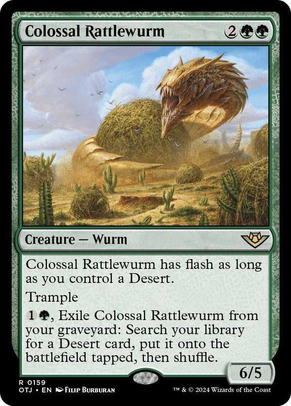 Colossal Rattlewurm [OTJ - 159] - Cartes Sportives Rive Sud