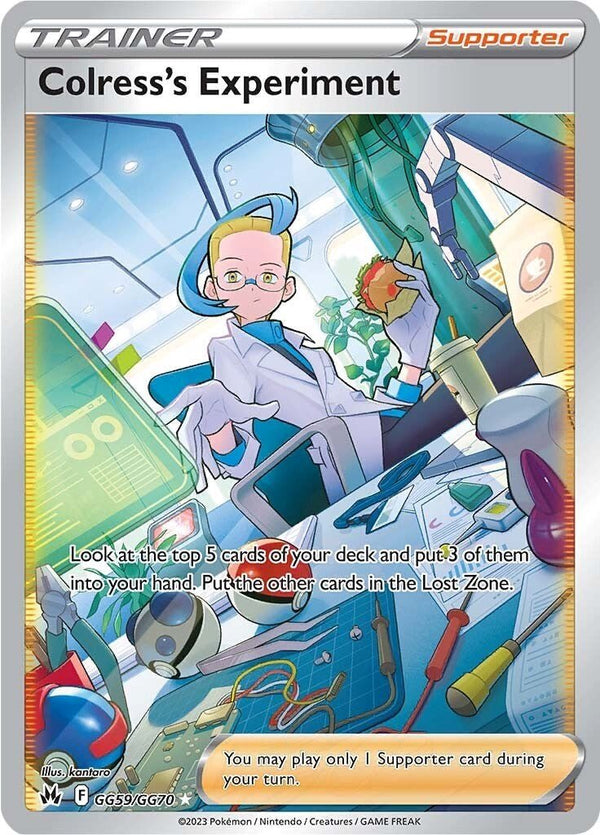 Colress's Experiment [CRZ:GG - GG59/GG70] - Cartes Sportives Rive Sud