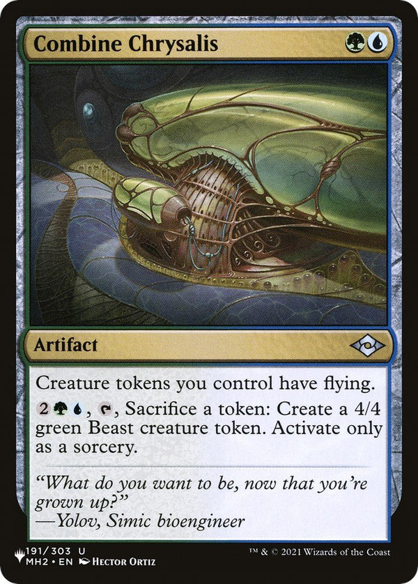 Combine Chrysalis [LIST - 191/303] - Cartes Sportives Rive Sud