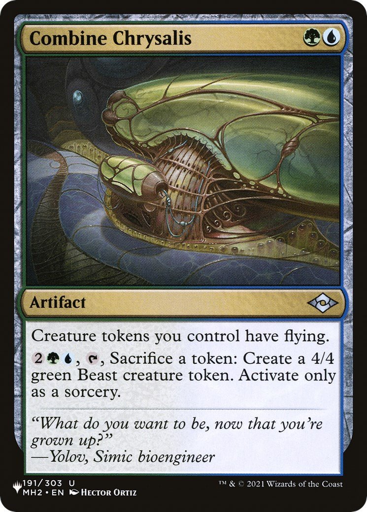 Combine Chrysalis [LIST - 191/303] - Cartes Sportives Rive Sud