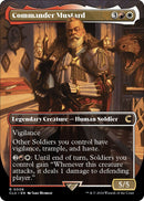Commander Mustard (Borderless) [CLU - 6] - Cartes Sportives Rive Sud