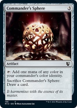 Commander's Sphere [MIC - 159] - Cartes Sportives Rive Sud