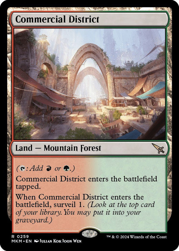 Commercial District [MKM - 259] - Cartes Sportives Rive Sud