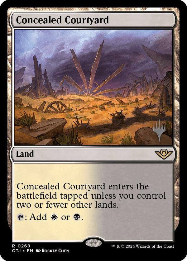 Concealed Courtyard [PPOTJ - 268] - Cartes Sportives Rive Sud