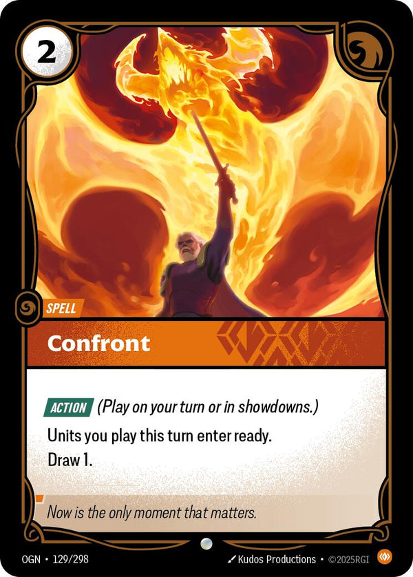 Confront [OGN - 129/298] - Cartes Sportives Rive Sud
