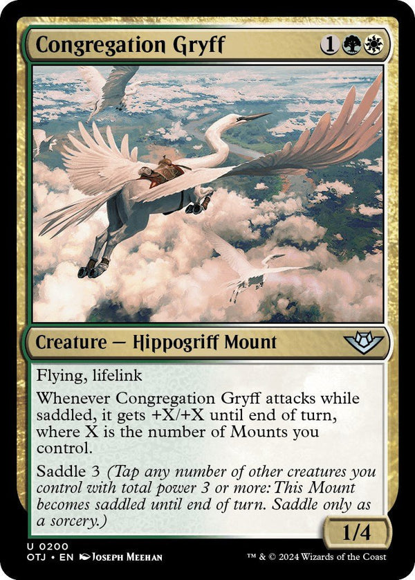 Congregation Gryff [OTJ - 200] - Cartes Sportives Rive Sud