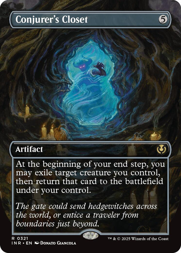 Conjurer's Closet (Borderless) [INR - 321] - Cartes Sportives Rive Sud