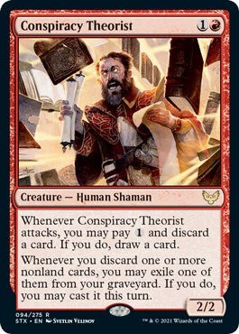 Conspiracy Theorist [STX - 94] - Cartes Sportives Rive Sud