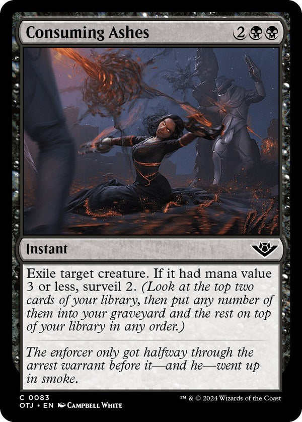Consuming Ashes [OTJ - 83] - Cartes Sportives Rive Sud