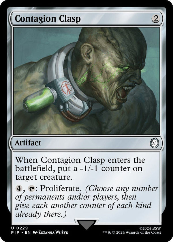 Contagion Clasp [PIP - 229] - Cartes Sportives Rive Sud