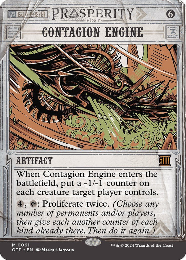 Contagion Engine [OTP - 61] - Cartes Sportives Rive Sud