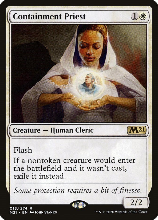 Containment Priest [M21 - 13] - Cartes Sportives Rive Sud
