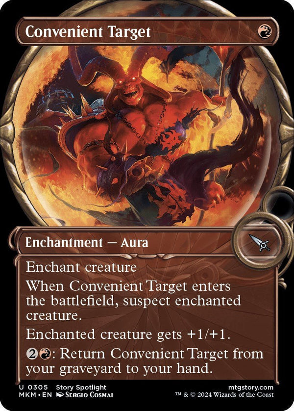 Convenient Target (Showcase) [MKM - 305] - Cartes Sportives Rive Sud