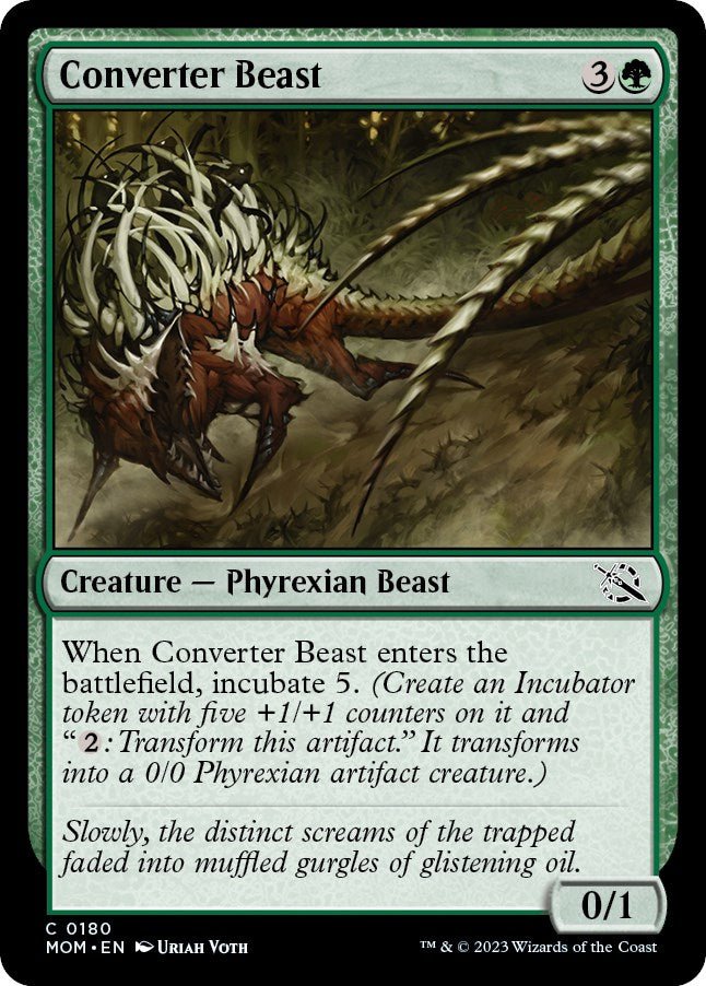 Converter Beast [MOM - 180] - Cartes Sportives Rive Sud