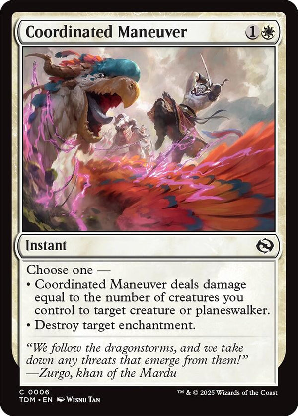 Coordinated Maneuver [TDM - 6] - Cartes Sportives Rive Sud
