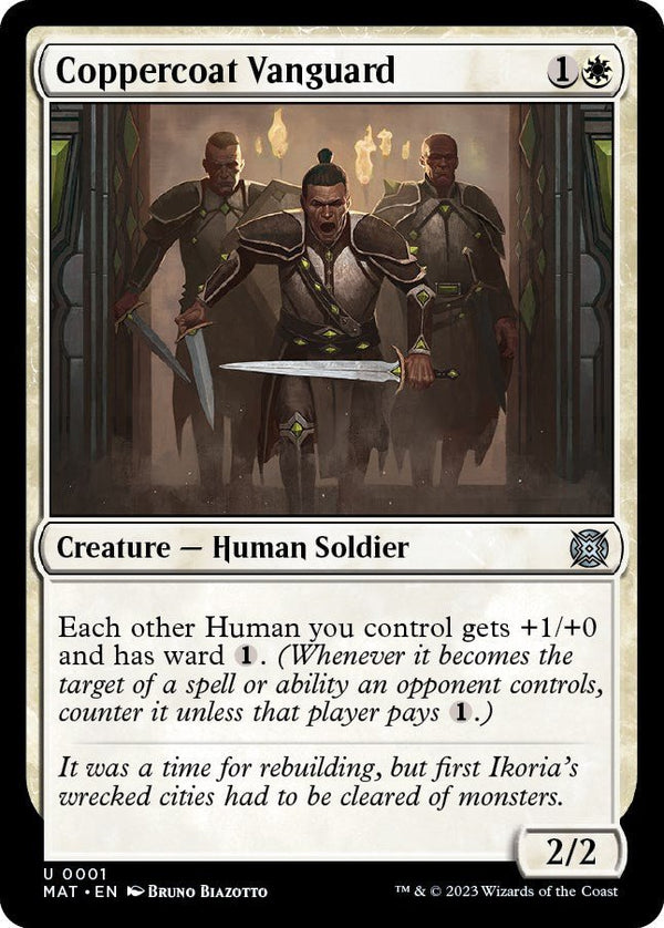 Coppercoat Vanguard [MAT - 1] - Cartes Sportives Rive Sud