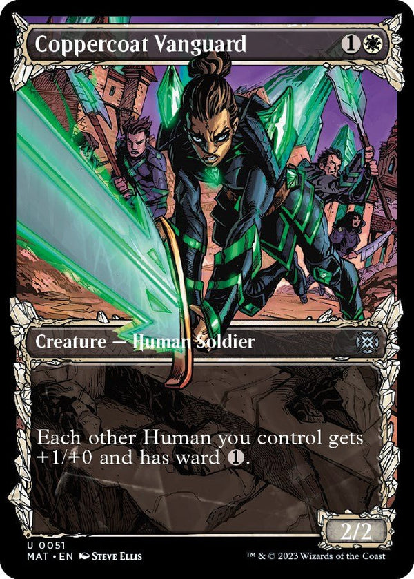 Coppercoat Vanguard (Showcase) [MAT - 51] - Cartes Sportives Rive Sud