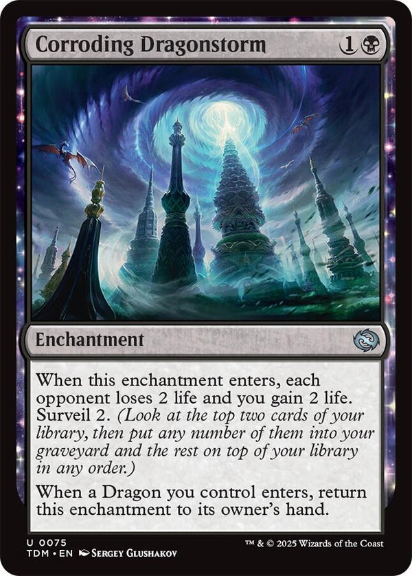 Corroding Dragonstorm [TDM - 75] - Cartes Sportives Rive Sud