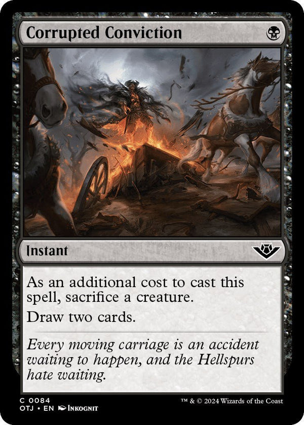 Corrupted Conviction [OTJ - 84] - Cartes Sportives Rive Sud