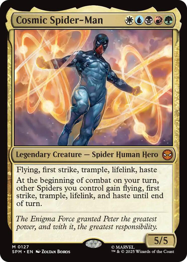 Cosmic Spider - Man [SPM - 127] - Cartes Sportives Rive Sud