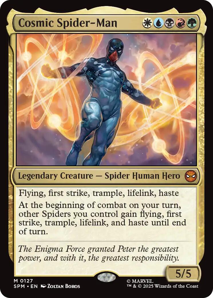 Cosmic Spider - Man [SPM - 127] - Cartes Sportives Rive Sud