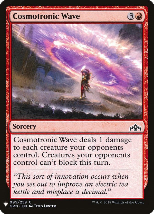Cosmotronic Wave [LIST - 95] - Cartes Sportives Rive Sud