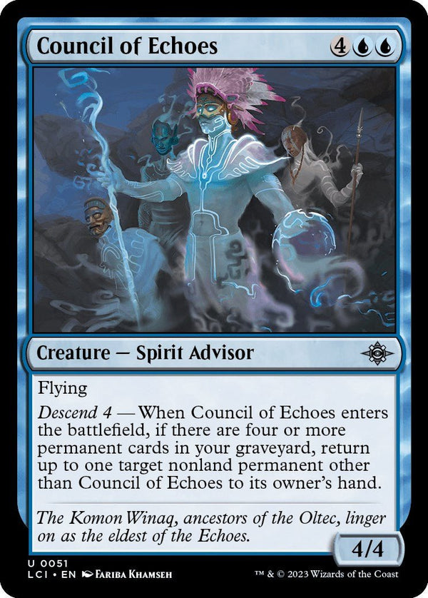 Council of Echoes [LCI - 51] - Cartes Sportives Rive Sud
