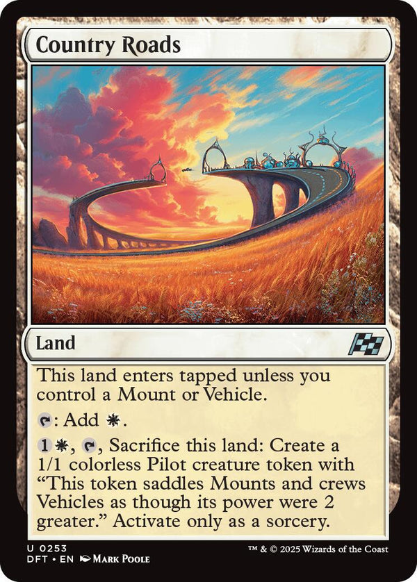 Country Roads [DFT - 253] - Cartes Sportives Rive Sud