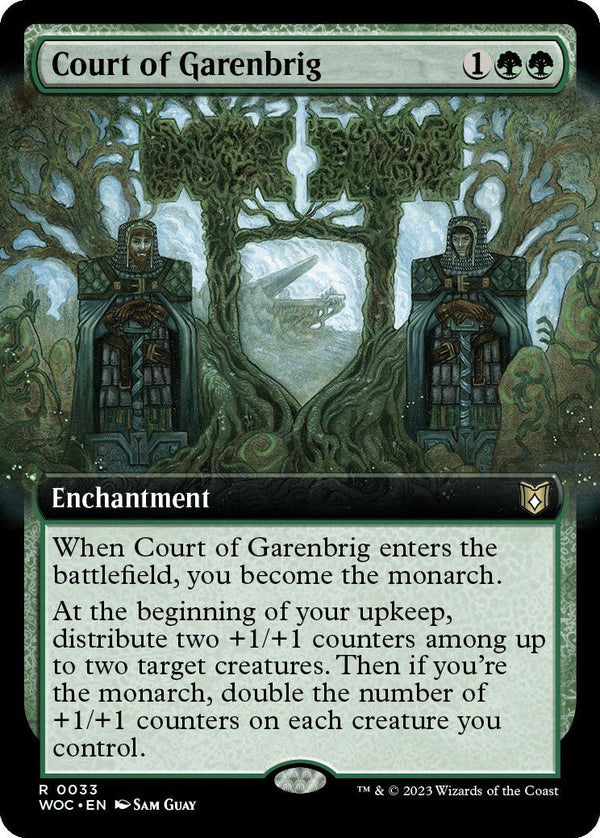 Court of Garenbrig (Extended Art) [WOC - 33] - Cartes Sportives Rive Sud