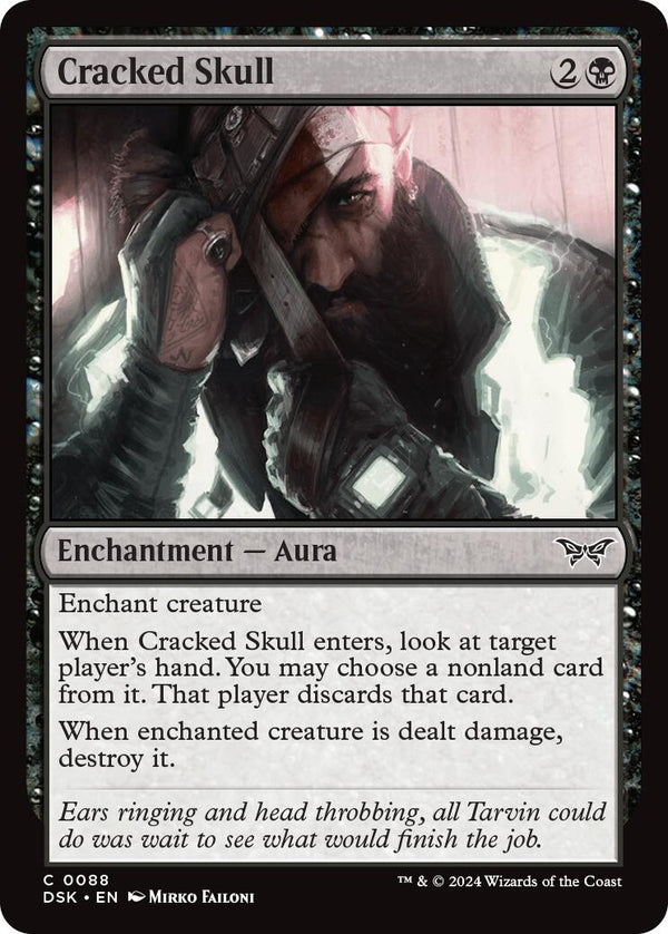 Cracked Skull [DSK - 88] - Cartes Sportives Rive Sud