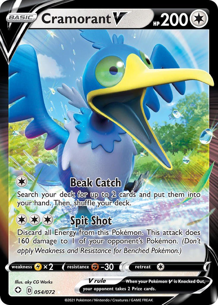 Cramorant V [SHF - 054/072] - Cartes Sportives Rive Sud