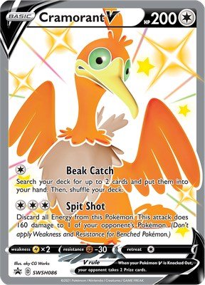 Cramorant V - SWSH086 [SWSD - SWSH086] - Cartes Sportives Rive Sud