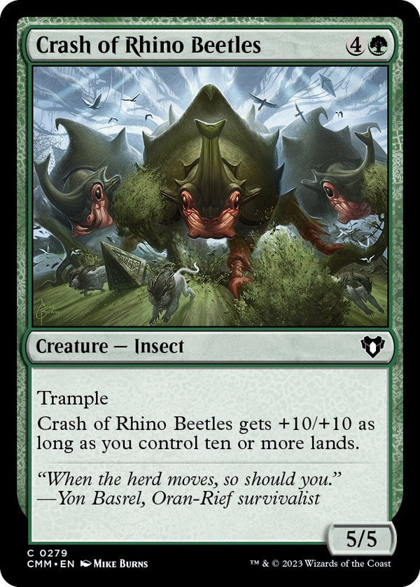 Crash of Rhino Beetles [CMM - 279] - Cartes Sportives Rive Sud