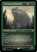 Craterhoof Behemoth (Foil Etched) [CMM - 556] - Cartes Sportives Rive Sud