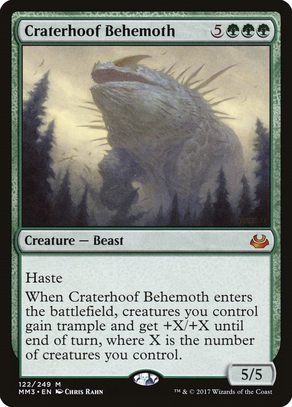 Craterhoof Behemoth [MM3 - 122] - Cartes Sportives Rive Sud